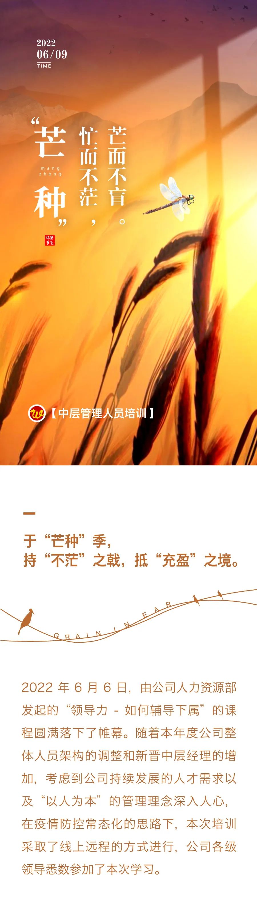 “芒種”忙而不茫，芒而不盲?！袑庸芾砣藛T培訓(xùn)1.jpg